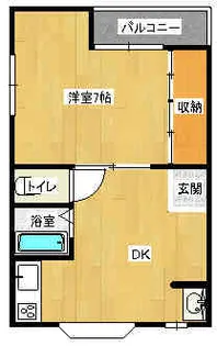 サンライズ物流【2階】の間取り