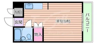 Collection中崎II(旧グレイスフル中崎II)【2階】の間取り