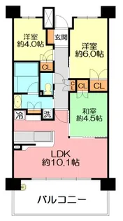 パークアクシス大船【3階】の間取り