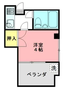 仙台屋ビル【3階】の間取り