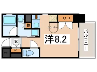 セイワパレス夕陽丘の間取り