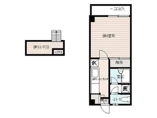 エーデルハイム【5階】の間取り