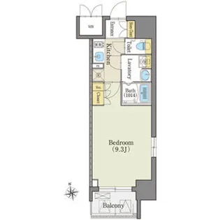 アデグランツ上前津【7階】の間取り