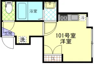 A・Wレジデンス池袋本町【1階】の間取り