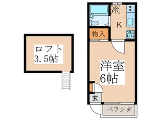 メゾンブラン天文台【2階】の間取り