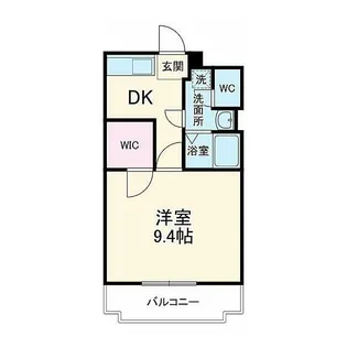 ぱる湘南台【1階】の間取り
