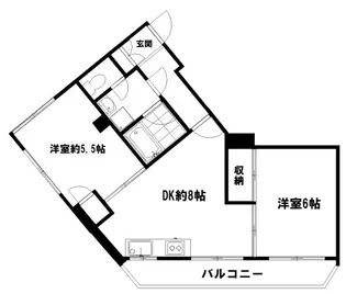 上井草ガーデニアアネックス【2階】の間取り