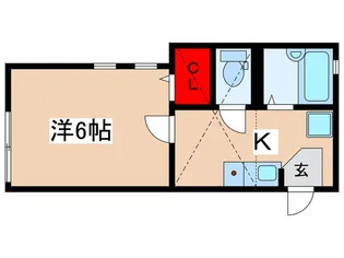 J-Flat柿生【2階】の間取り