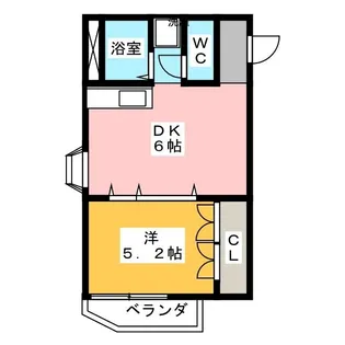 グレイセスHIKARI【2階】の間取り