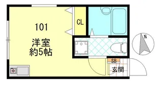 パティオ板橋徳丸【1階】の間取り