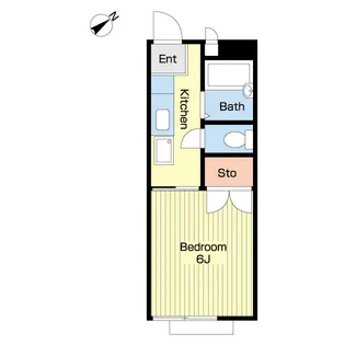 メゾンドブラン【2階】の間取り