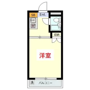 ハイタウン目黒【2階】の間取り