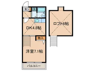 プラザイズミ【2階】の間取り