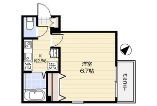 ブライティア平井【2階】の間取り