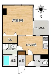 リバーコートFURUKAWA【3階】の間取り