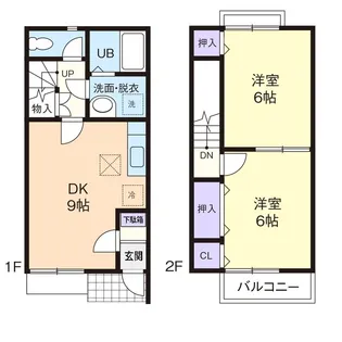ミルキーウェイ Iの間取り