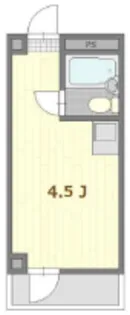 トップルーム品川【7階】の間取り