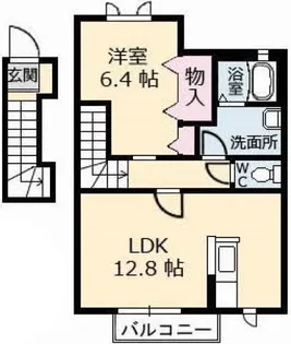 シャーメゾンY【2階】の間取り