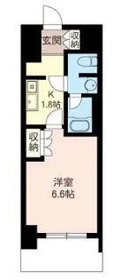 エスティメゾン武蔵小金井【2階】の間取り