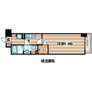 木町通一丁目レジデンス(旧アーバス仙台)【8階】の間取り