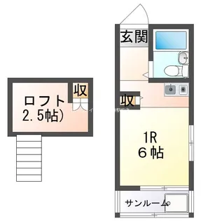 パンドラ【1階】の間取り