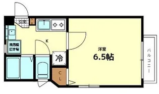 カノン中野坂上弐番館【1階】の間取り