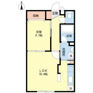 a laise vie I【1階】の間取り