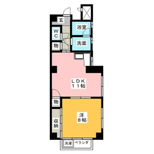 サンチョイスビル【2階】の間取り
