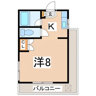 メゾン・ド・ソフィア尾ノ上【4階】の間取り