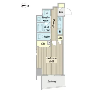 Regina【5階】の間取り