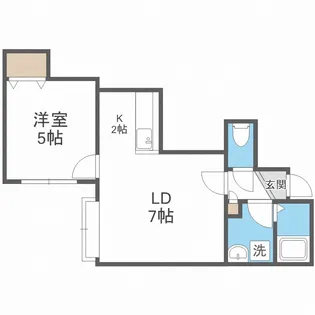 フロンティア藤野【2階】の間取り