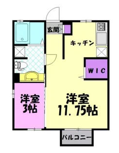 リヴェール【1階】の間取り