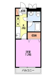 Lily-be je 白山浦【3階】の間取り