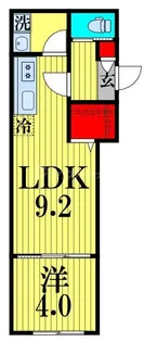 KEIAI RESIDENCE 大和田IV【2階】の間取り