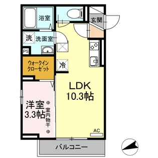 トキオ【1階】の間取り
