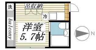 メゾン・ド・新中野【2階】の間取り