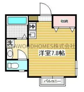 シルビアコート【2階】の間取り