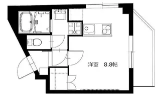 b’CASA堀切【4階】の間取り
