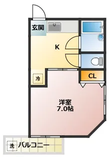 ドエル江古田【2階】の間取り