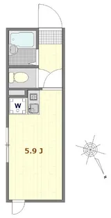 マーレ八広【2階】の間取り