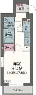 グレース・エステート【5階】の間取り