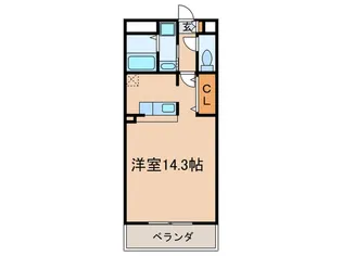 RIMP竹ノ山【1階】の間取り