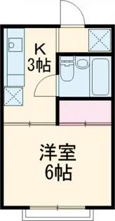 コロニアルハイツ【2階】の間取り
