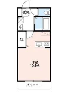 エスポワール【3階】の間取り