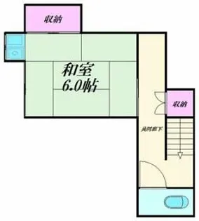 高橋荘【2階】の間取り