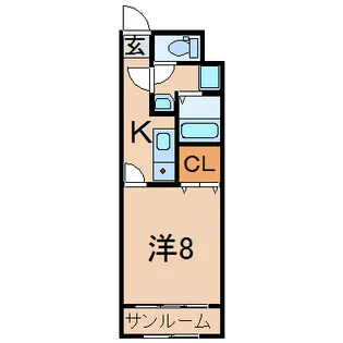 クレールV【2階】の間取り