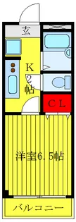 エクセルハイツ【5階】の間取り