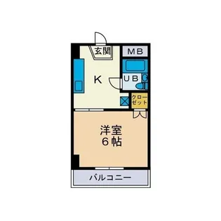 TYG第5ホエールズマンション【3階】の間取り