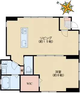 アクイユ文京【2階】の間取り