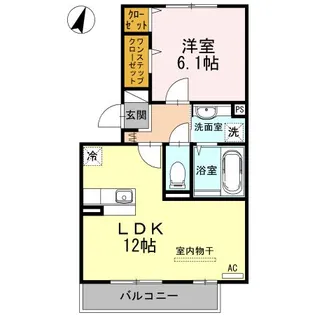 アーバンメロウ【3階】の間取り